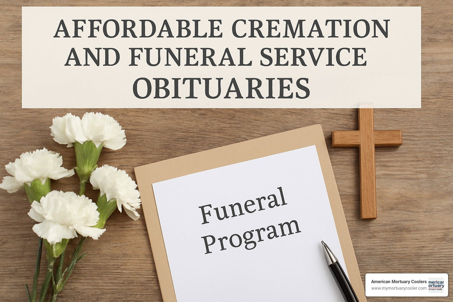 5 Things to Know About Affordable Cremation and Funeral Service Obituaries - American Mortuary Coolers & Equipments