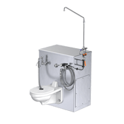 1036 - 9FS Freestanding Embalming Station | Prep Room Authority - American Mortuary Coolers & Equipments