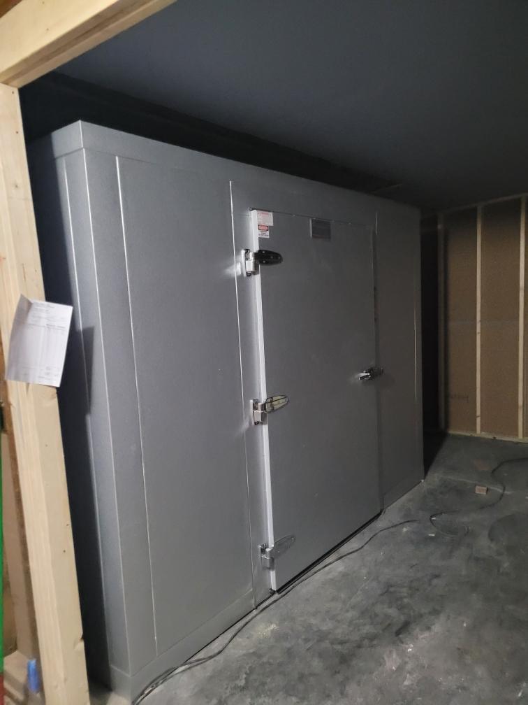 10x10 Walk - In Mortuary Cooler – Model 2000 - 1010 - American Mortuary Coolers & Equipments