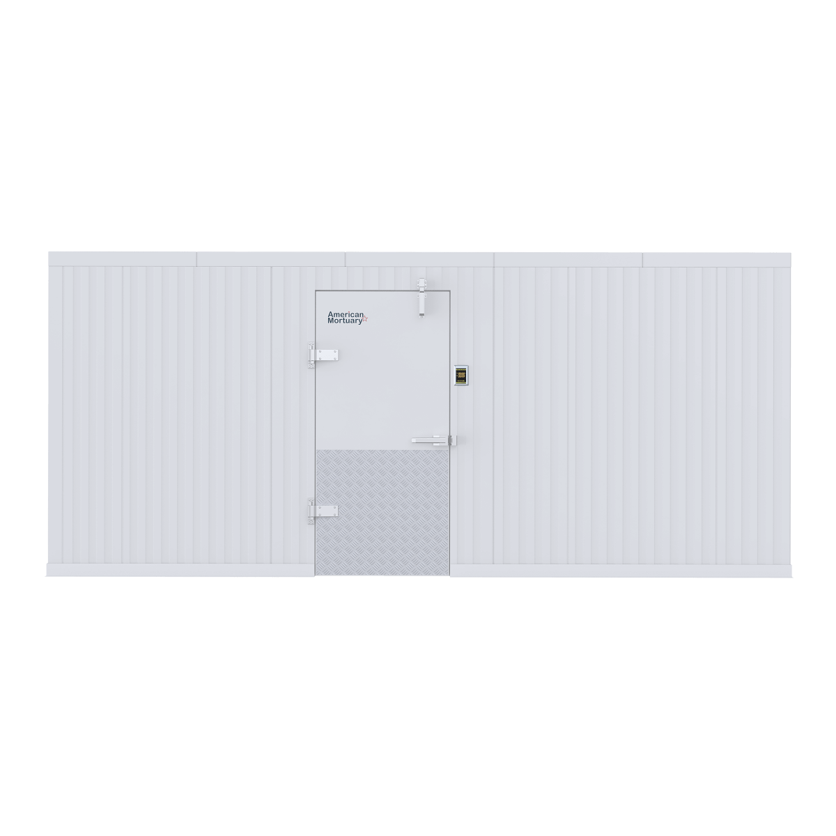 10x25 Walk - In Mortuary Freezer System – Model 2001 - 1025F - American Mortuary Coolers & Equipments