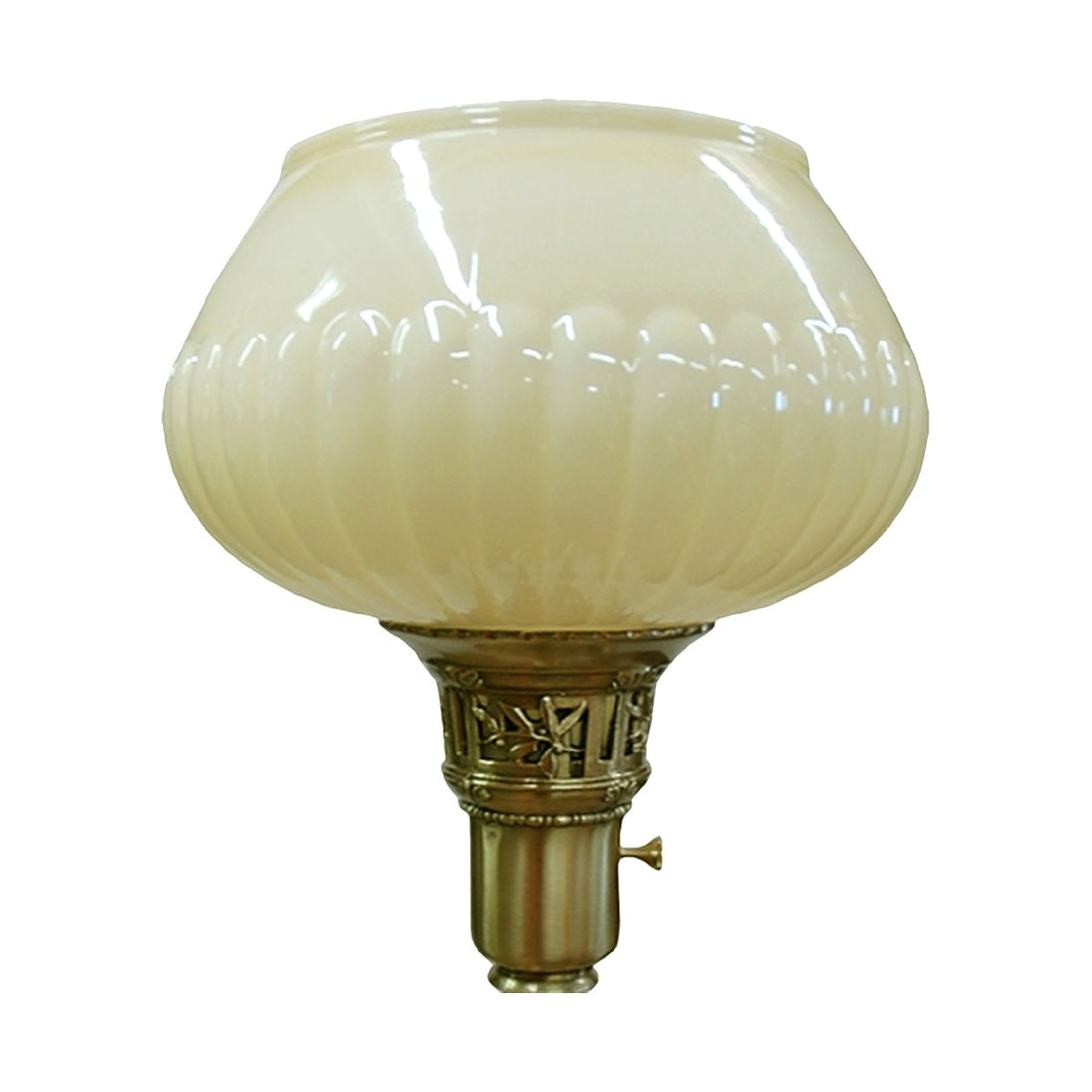 Ribbed Globe Lamp Shade