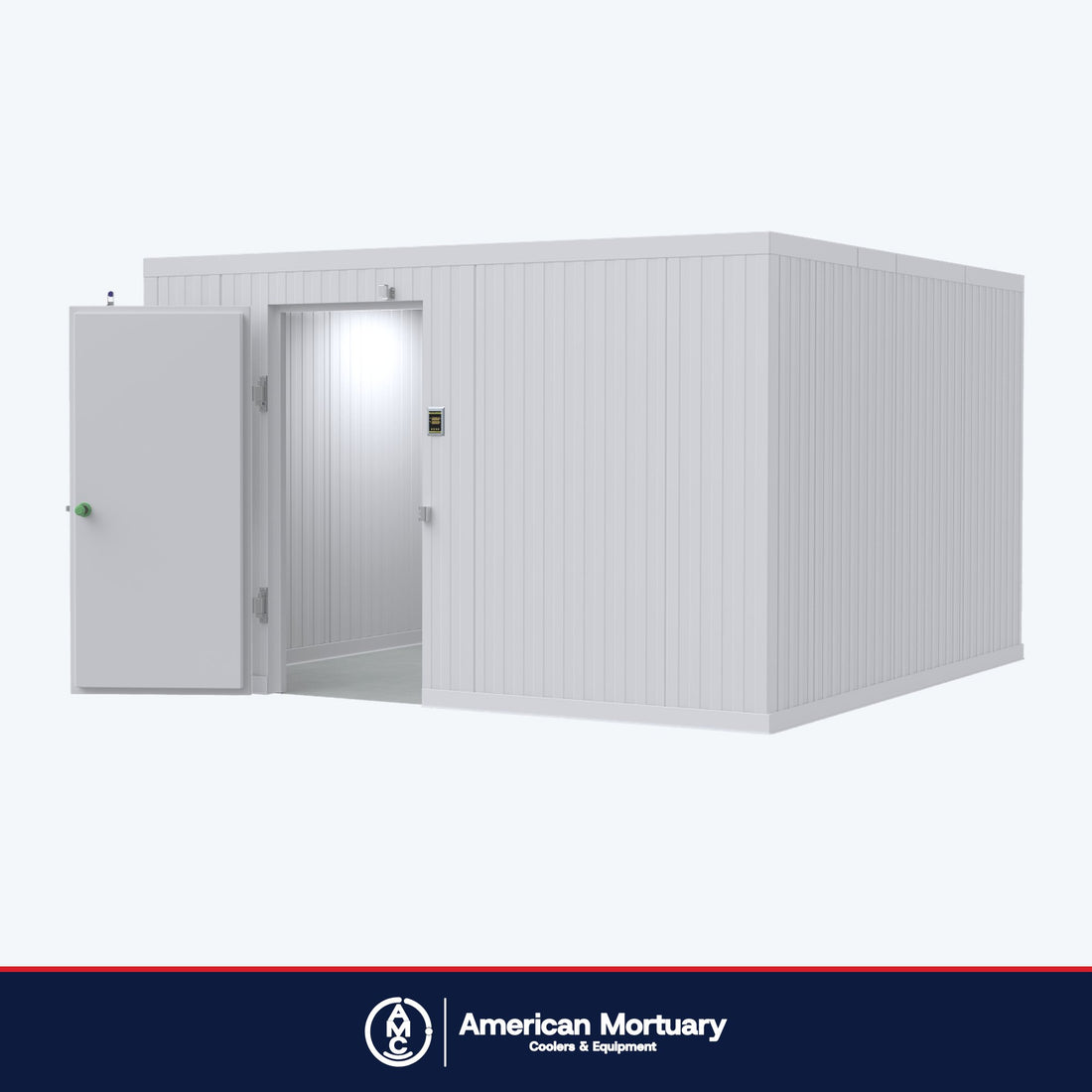 12x12 Walk-In Mortuary Cooler