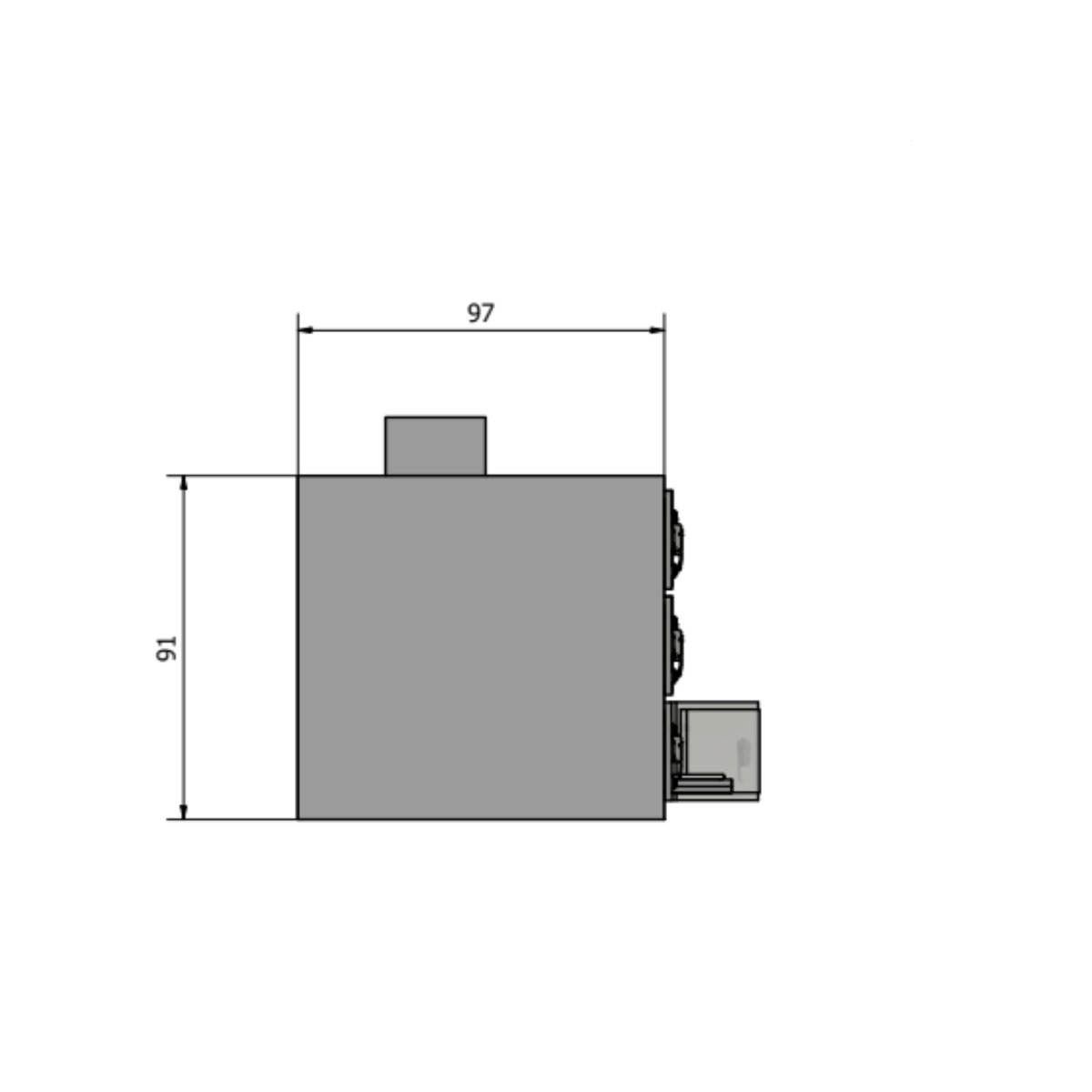 3 Bay Vertical Morgue Cooler – Model 1070 - 3BVU - American Mortuary Coolers & Equipments