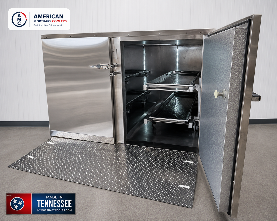 AMC 4-Body 2-Door Morgue Cooler