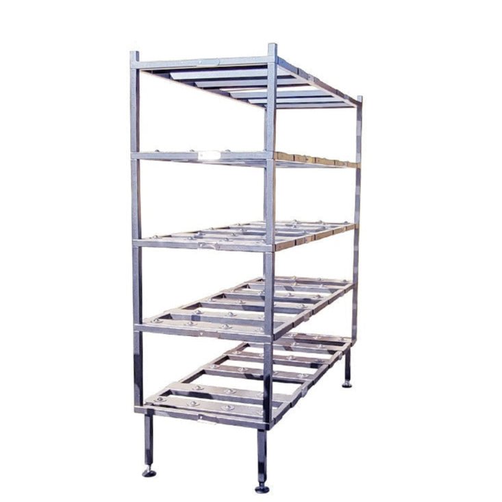 5-Tier Stainless Steel Multi-Directional Mortuary Rack