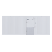 ❄️ 8×18 Walk - In Mortuary Cooler – Model 2000 - 0818 - American Mortuary Coolers & Equipments