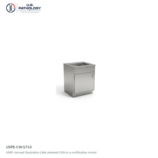 USPE Sink Base Cabinet, Left-Hinged