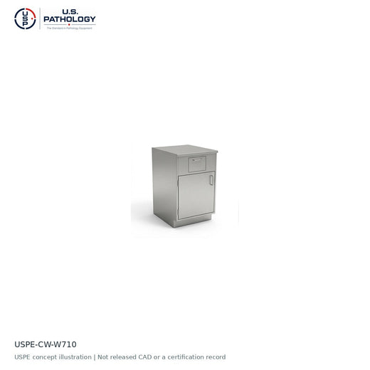 USPE Single-Front Waste Cabinet