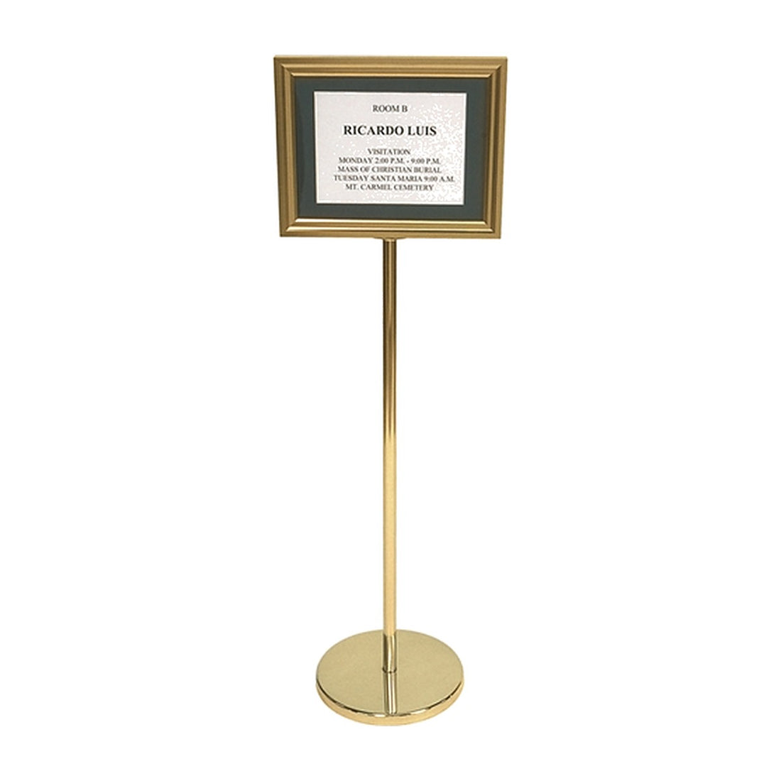 Back-Opening Pedestal Directory
