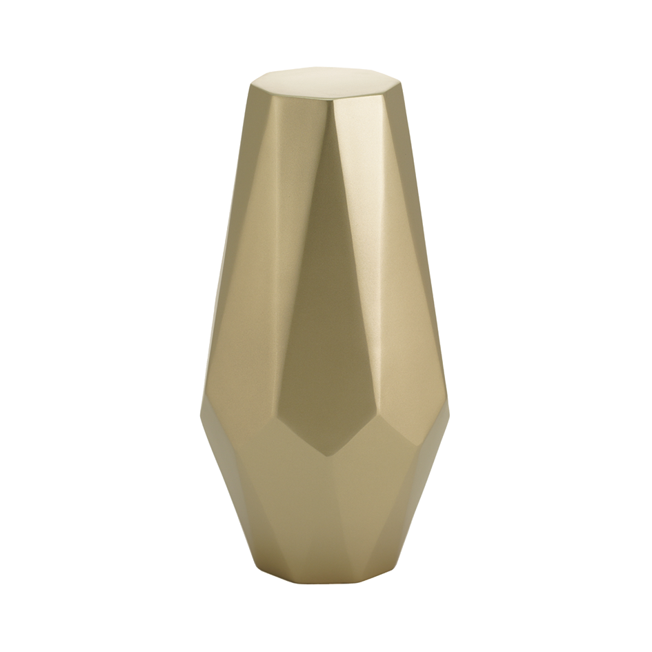 Champagne Gold Geometric Full Size Cremation Urn