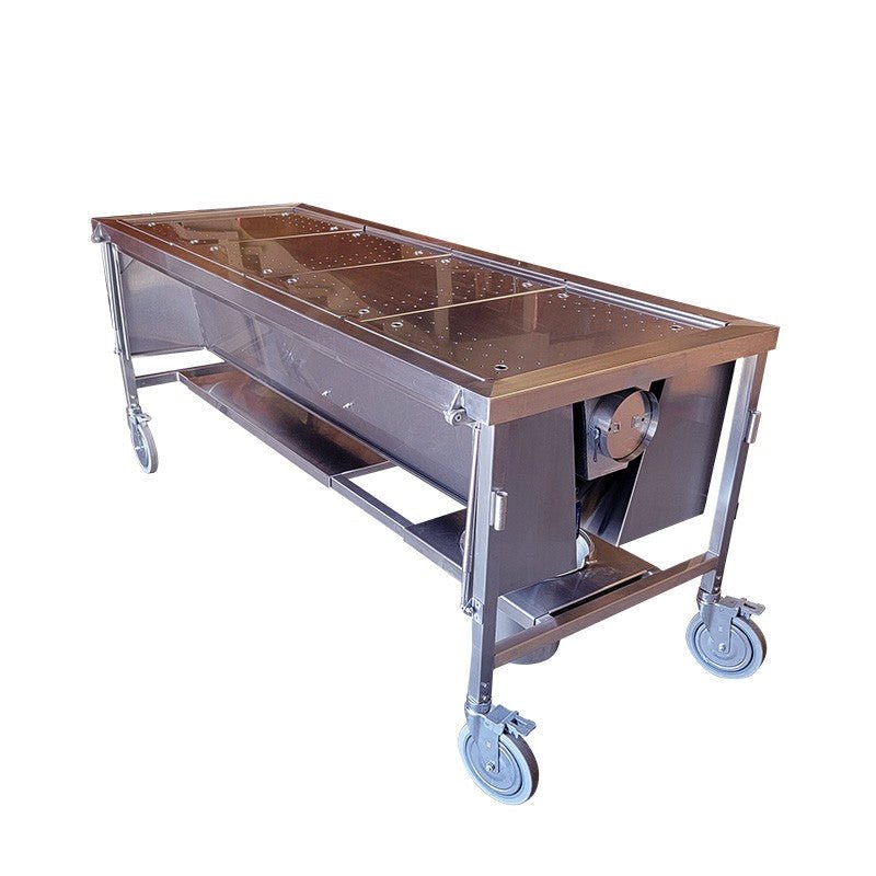 Covered Autopsy Dissection Table – Vented| Model 1035 - 06DT - V - American Mortuary Coolers & Equipments