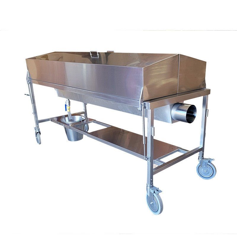 Vented Covered Autopsy Dissection Table