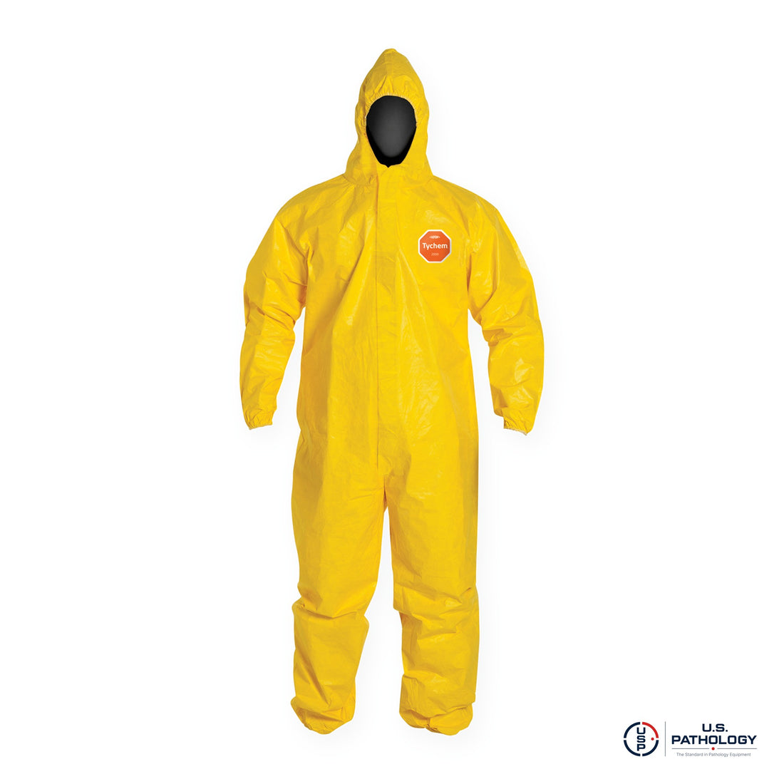 DuPont™ Tychem® 2000 QC127 Coverall, Attached Hood, Elastic Wrists & Ankles
