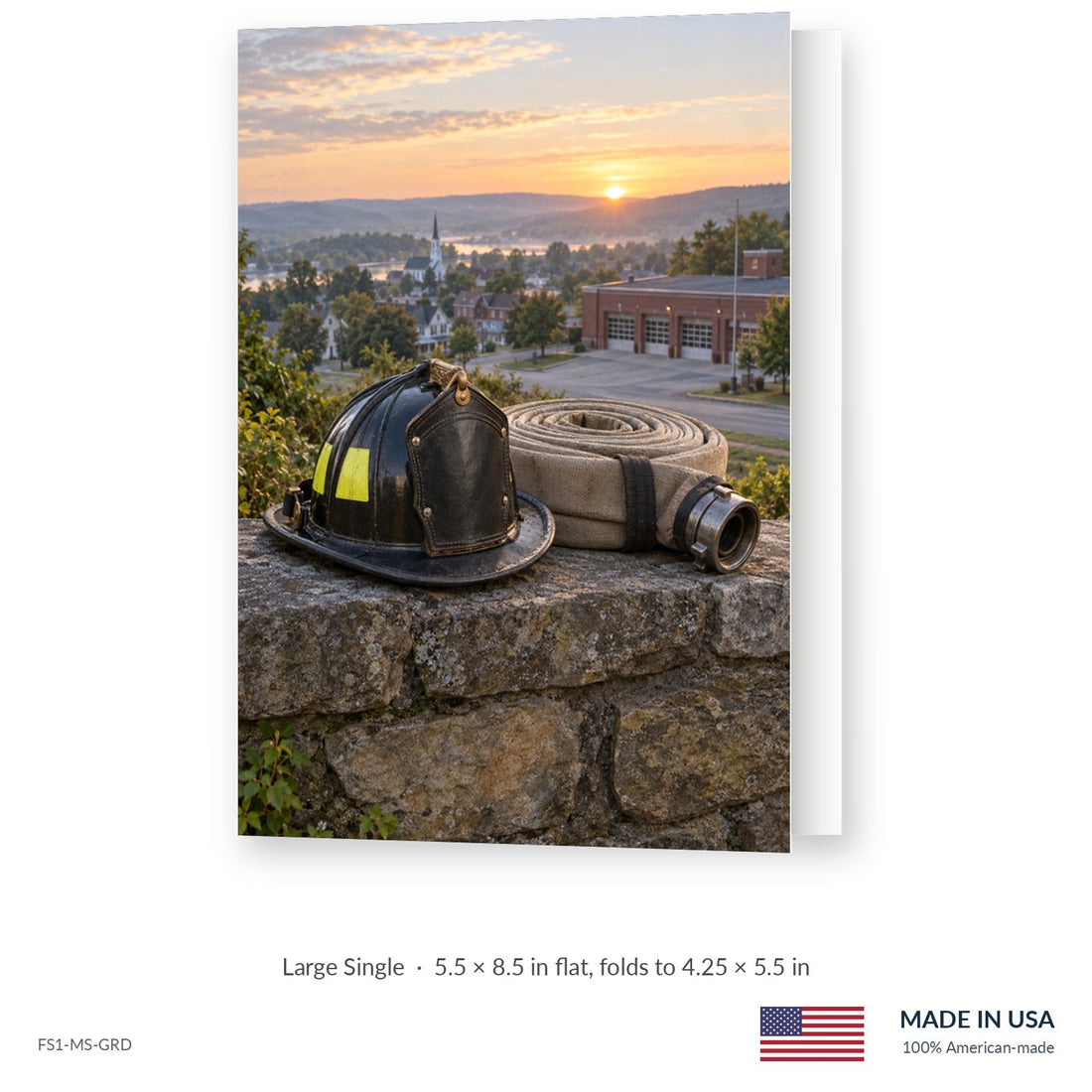 Firefighter Tribute Funeral Service Folders