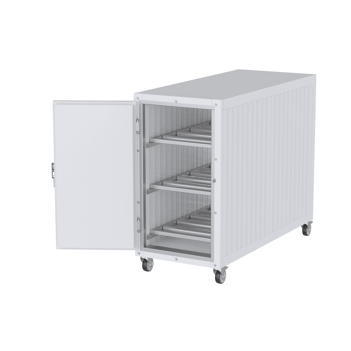 Model 2000 - 03BS: The Ultimate 3 - Body Standard Mortuary Cooler - American Mortuary Coolers & Equipments