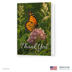 Monarch Funeral Acknowledgment Cards