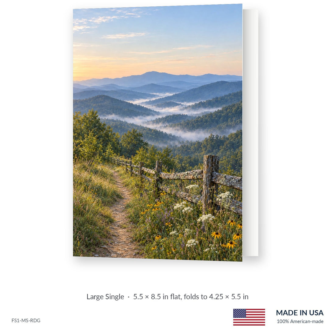 Ridgeline Dawn Funeral Service Folders