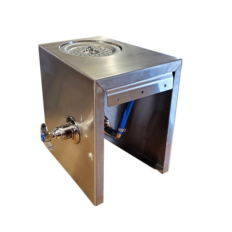 Stainless Steel Embalming Collection Module - 1247 - 1 - American Mortuary Coolers & Equipments