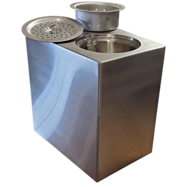 Stainless Steel Embalming Collection Module - 1247 - 1 - American Mortuary Coolers & Equipments