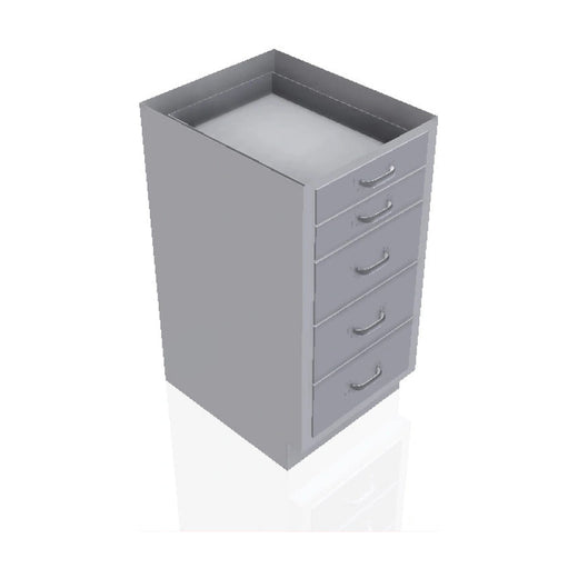 USPE 5-Drawer Lab Base Cabinet, 18–24" – Model USPE-CW-2358