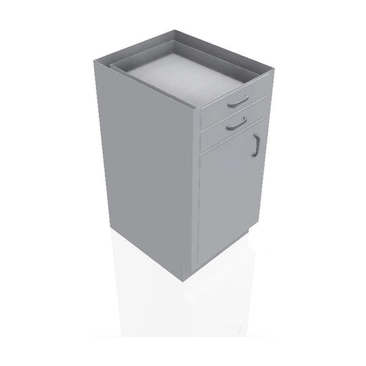 USPE 2-Drawer Lab Base Cabinet with Door, 18–24" – Model USPE-CW-2364