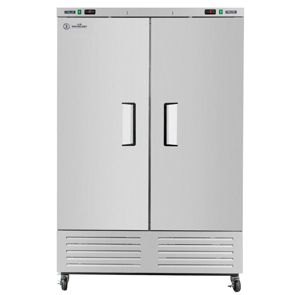 USPE 54" Dual-Temp Lab Refrigerator/Freezer, 42 Cu. Ft.