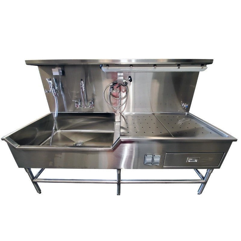 Autopsy Sink Station, Left-Hand Sink – Model USPE-AS-L