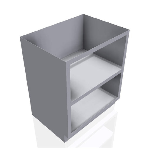 USPE 30-Inch Base Cabinet, Open-Front Shelf