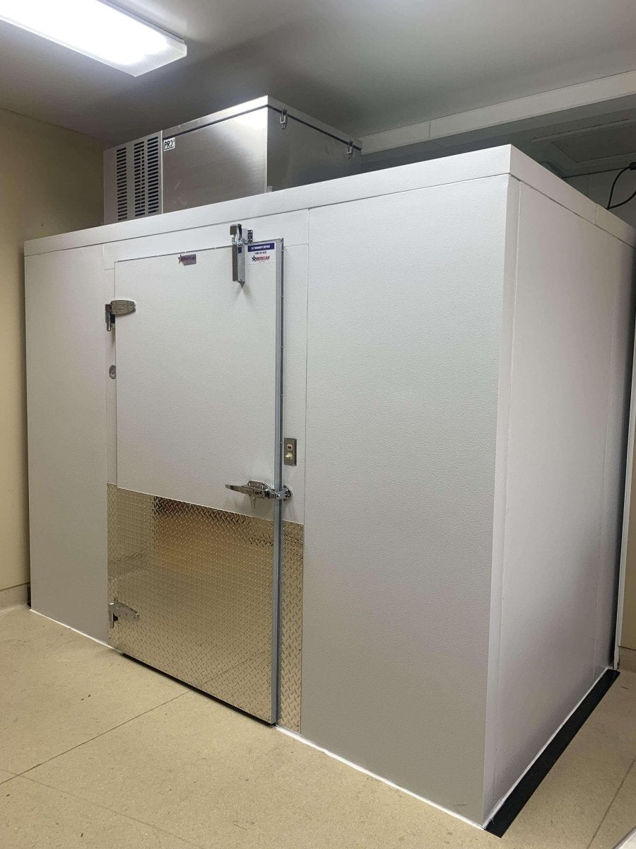 10x10 Walk - In Mortuary Cooler – Model 2000 - 1010 - American Mortuary Coolers & Equipments