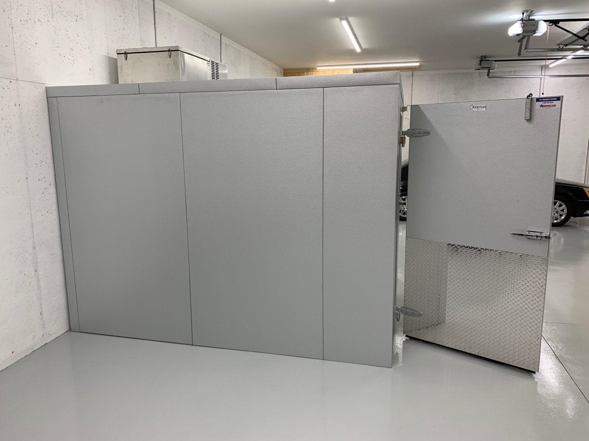 4-inch insulated wall panel for mortuary cold storage