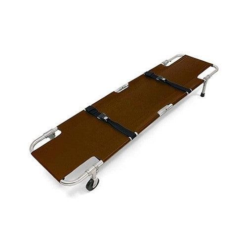 Wheeled Folding Mortuary Stretcher | Portable First Call Removal Stretcher | Compact Folding Funeral Stretcher | American Mortuary Equipment