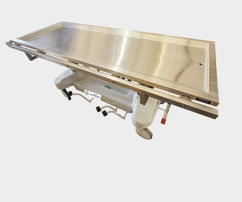 Hydraulic Autopsy Trolley with Removable Top - view 2
