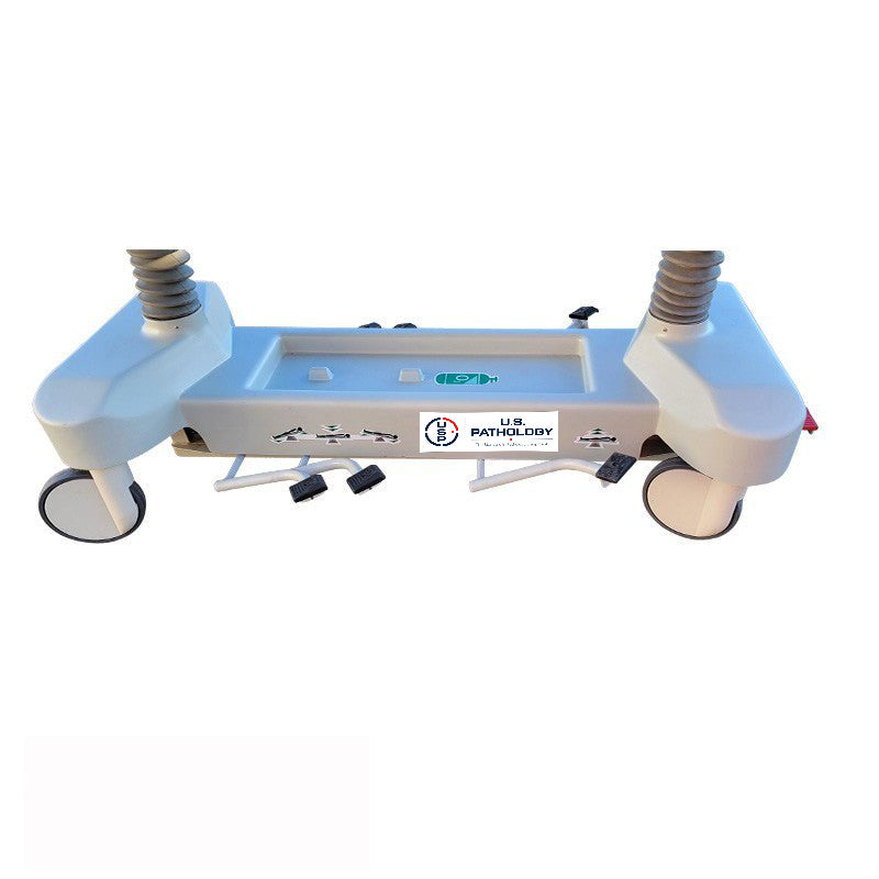 Hydraulic Covered Cadaver Carrier - removable vinyl cover aluminum frame