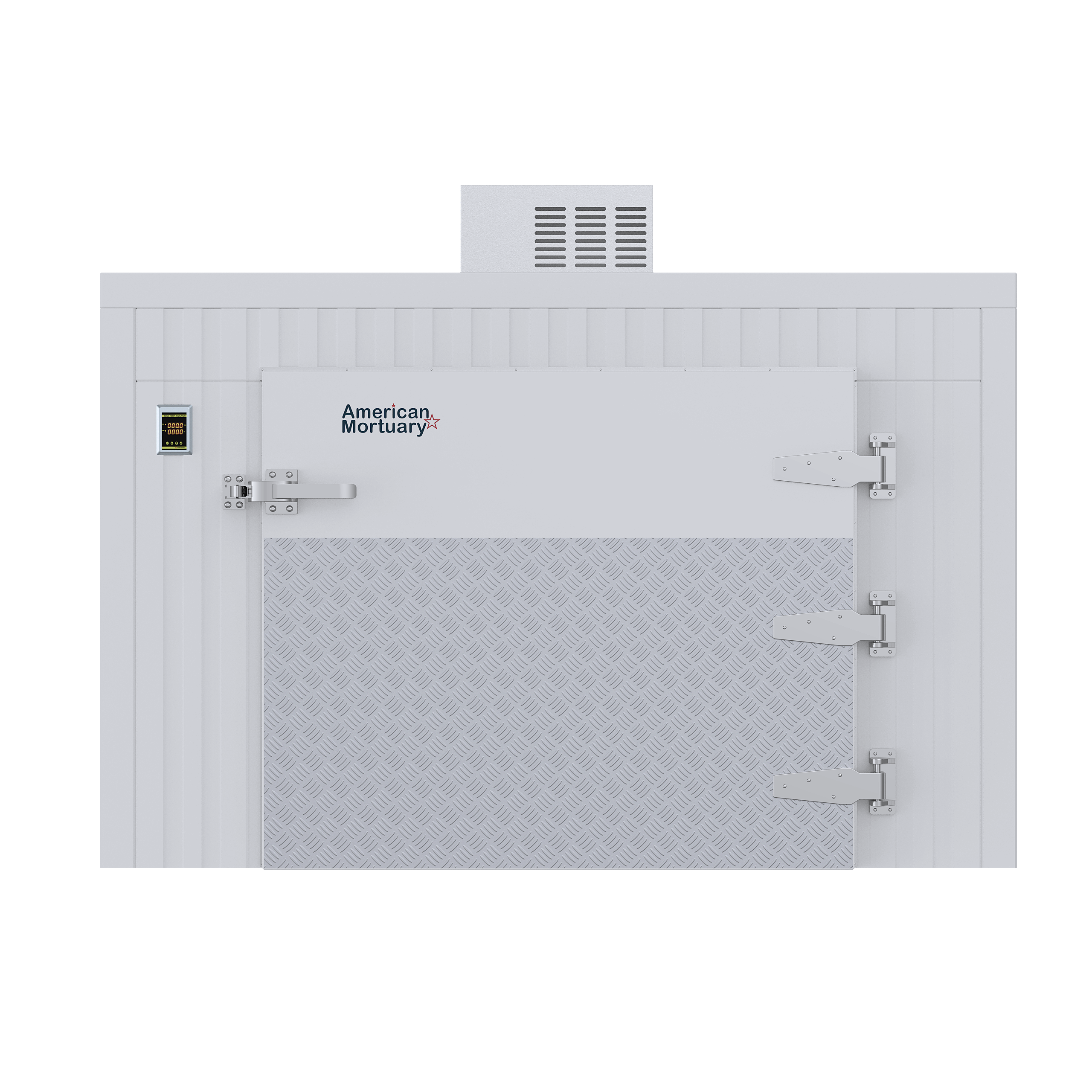 A SELECTION OF OUR NATIONALLY-DOMINATING PRODUCTS INCLUDING A MORTUARY COOLER, MEDICAL STRETCHER, AND AFFORDABLE EMBALMING TABLE, ALL AVAILABLE FROM THE LARGEST SUPPLIER.