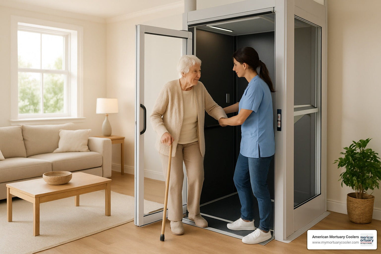 A Comprehensive Guide to Choosing the Best Lift for Elderly Users - American Mortuary Coolers & Equipments