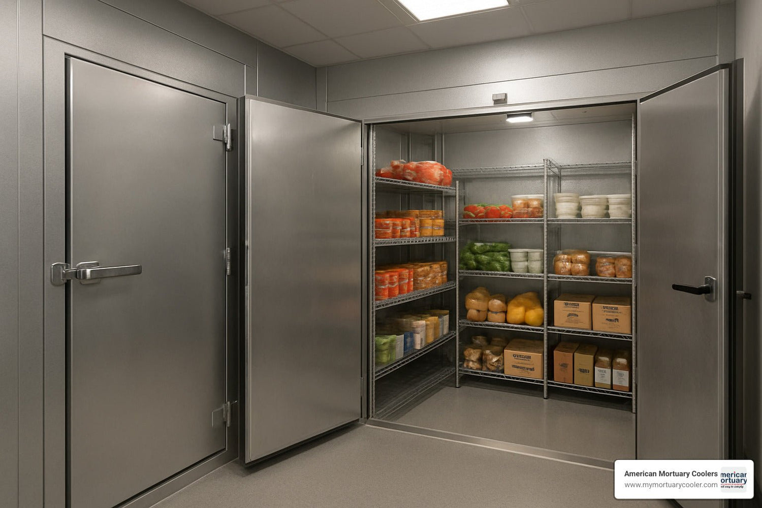 A Practical Guide to Choosing a Walk-In Cooler With Freezer - American Mortuary Coolers & Equipments