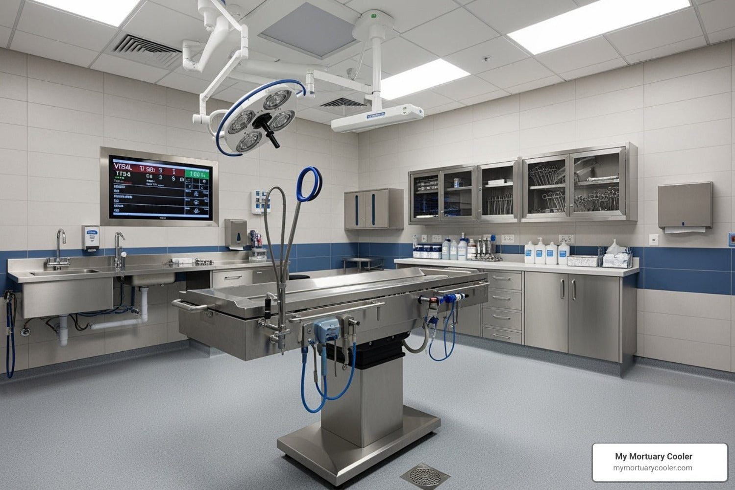 A Practical Guide to Comparing Stainless Steel Embalming Tables - American Mortuary Coolers & Equipments