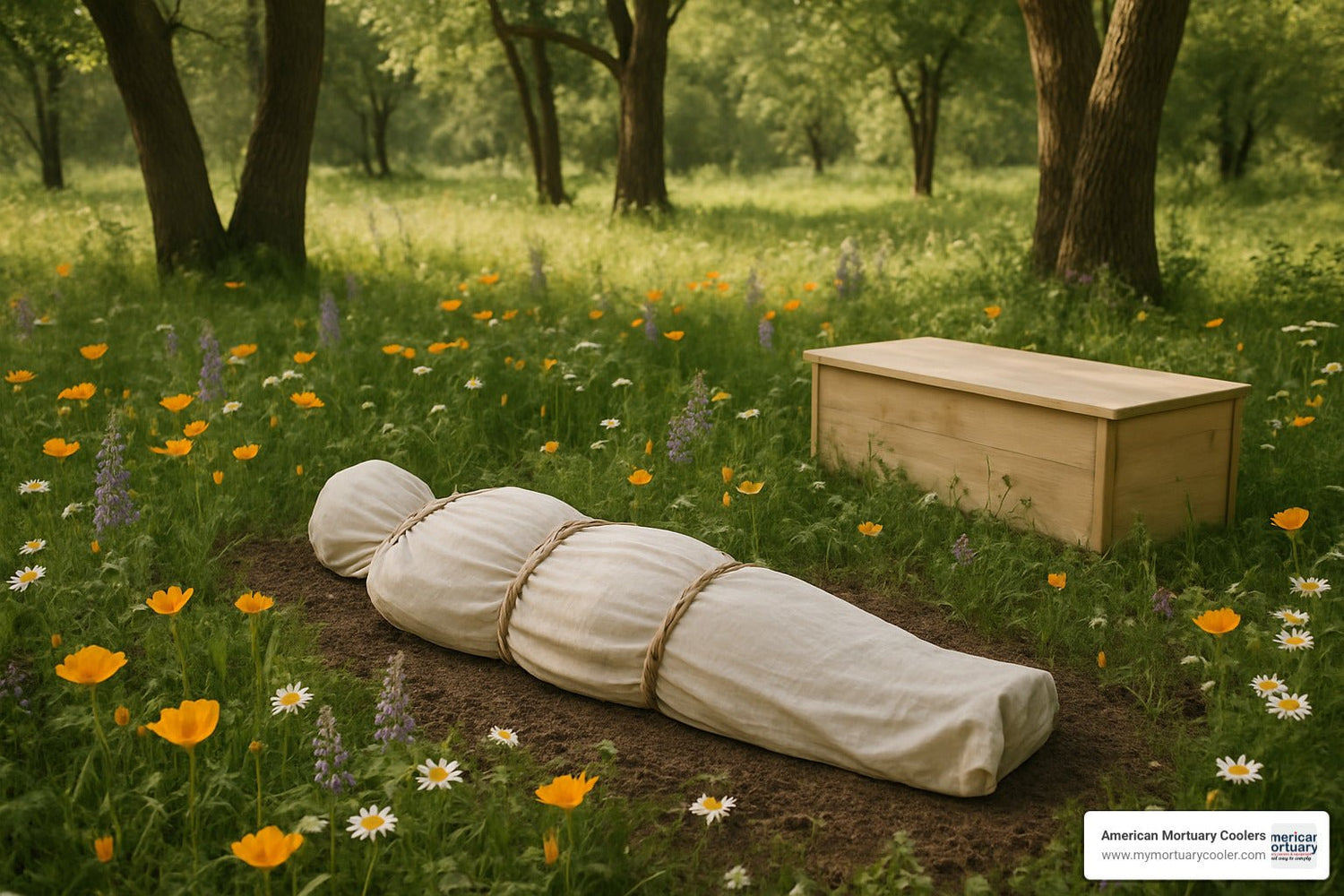 A Practical Guide to Composting the Body After Death - American Mortuary Coolers & Equipments