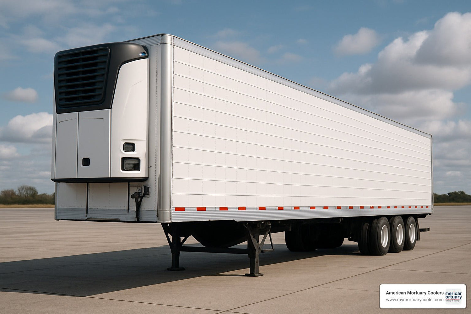 A Practical Guide to Reefer Refrigerated Trailer Options - American Mortuary Coolers & Equipments