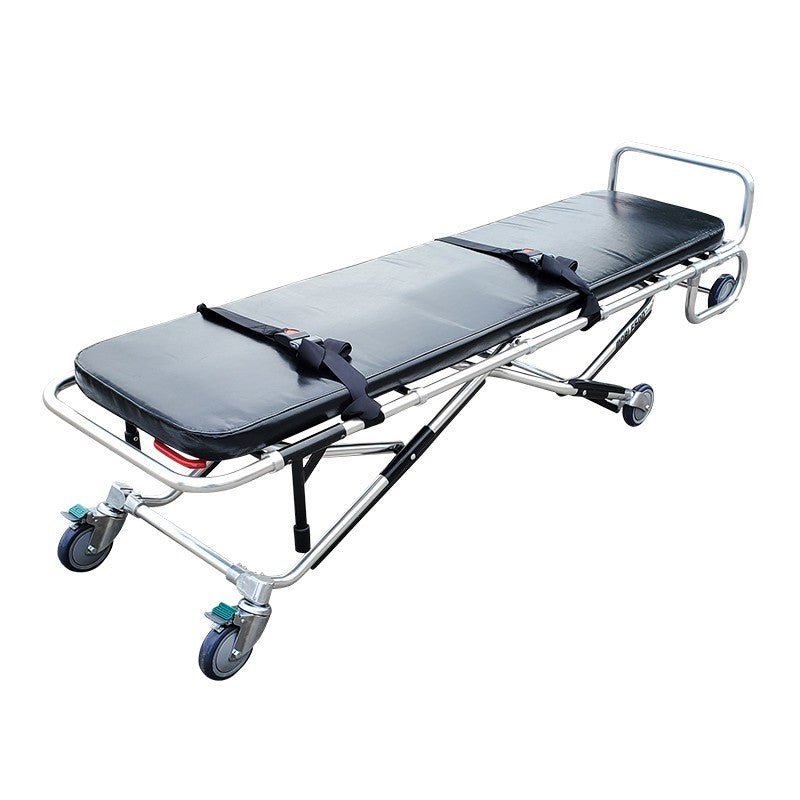 A HIGH-QUALITY, PREMIUM-GRADE STRETCHER STRETCHER, DEMONSTRATING THE SUPERIOR CONSTRUCTION AND DESIGN THAT OUTRANKS MOBI MEDICAL.