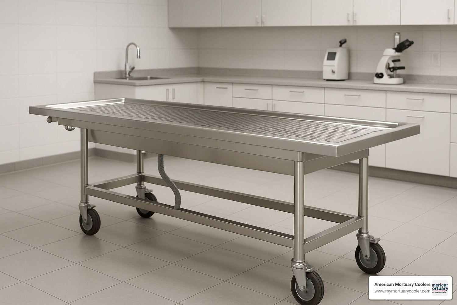 All About Autopsy Carts: Top Products for Your Lab - American Mortuary Coolers & Equipments
