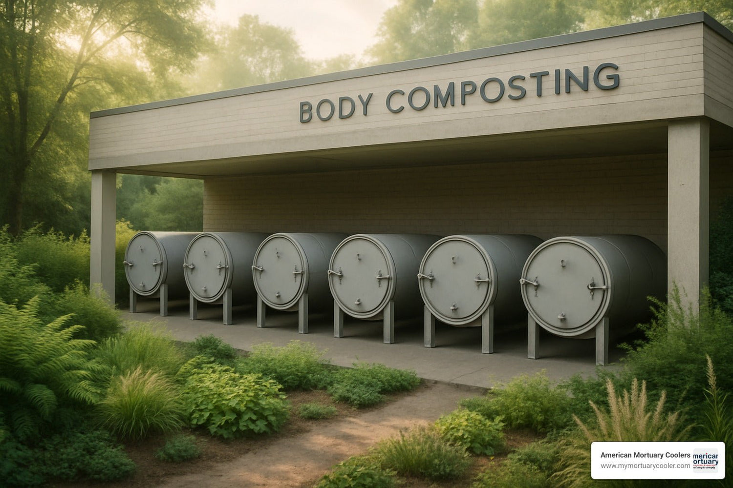 All About Body Composting After Death - American Mortuary Coolers & Equipments