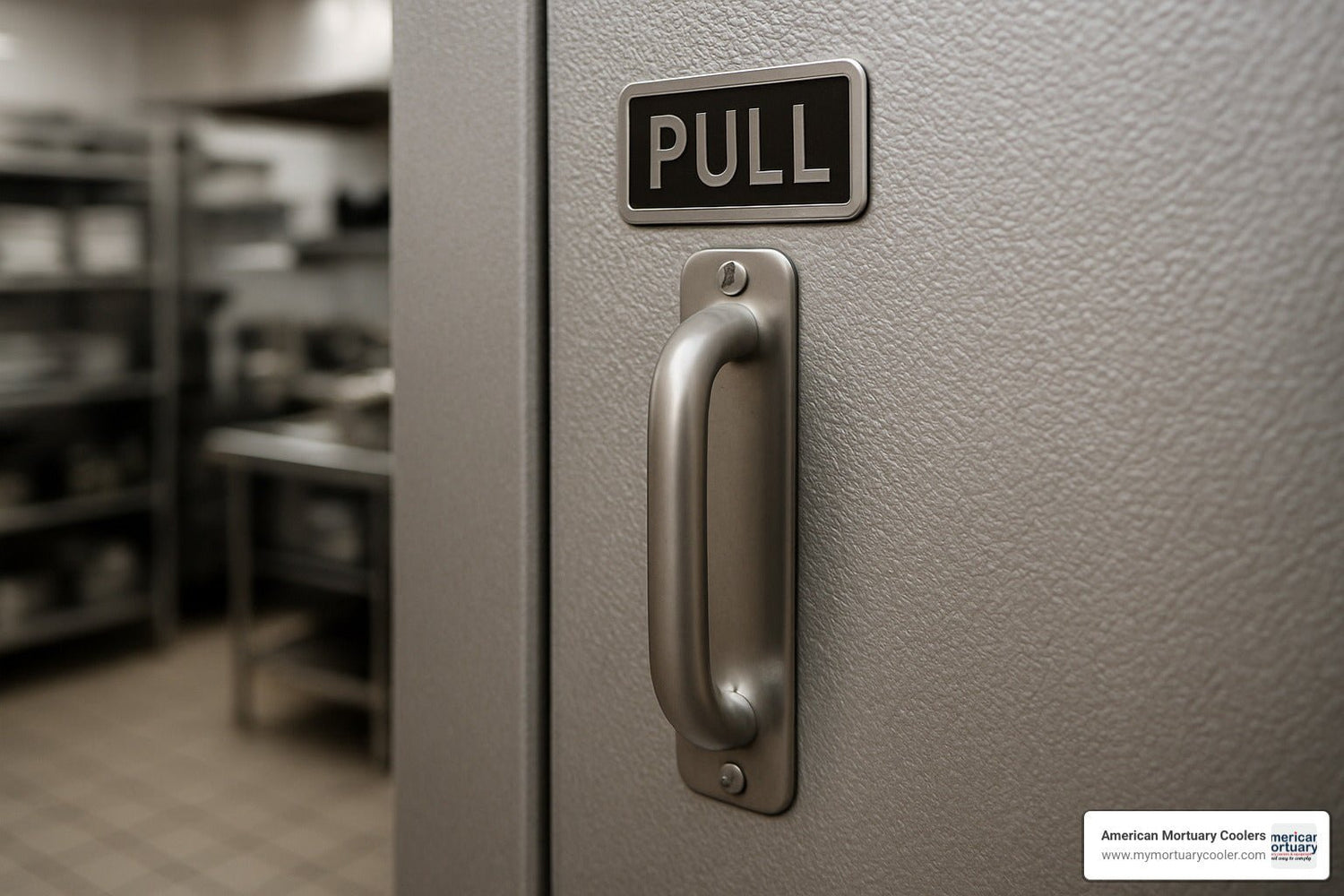 All About Cooler Door Handles - American Mortuary Coolers & Equipments