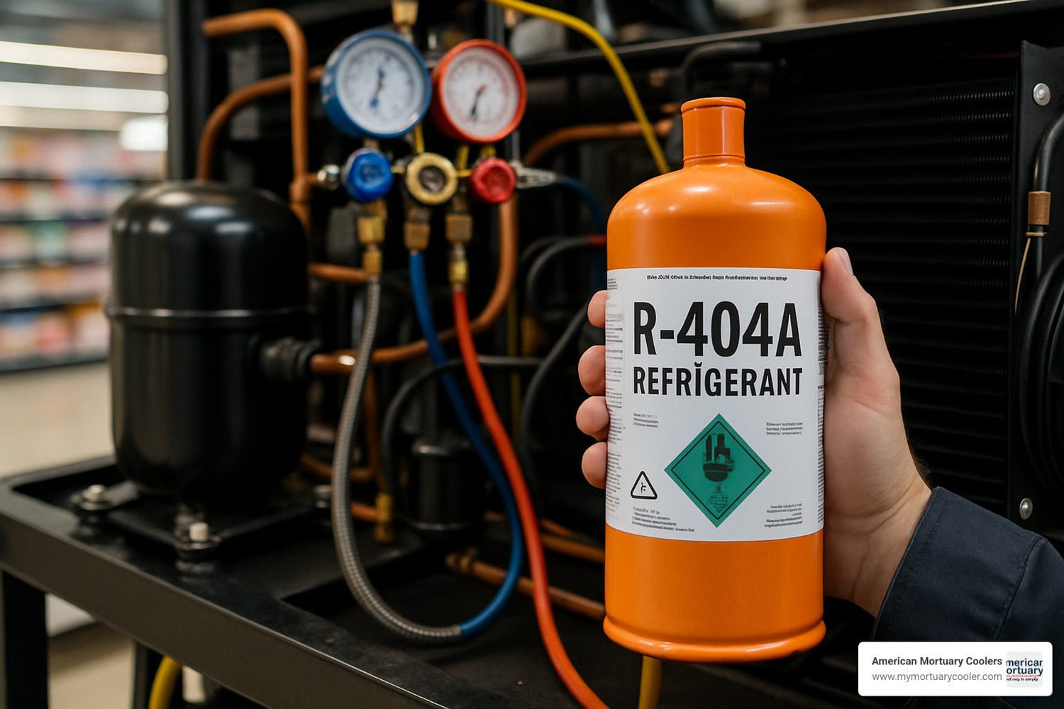All About R-404A Refrigerant: Uses, Specs, and Safety Tips - American Mortuary Coolers & Equipments