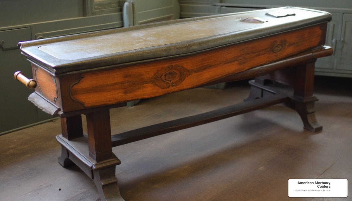 Antique Embalming Tables: A Collector's Buying Guide - American Mortuary Coolers & Equipments