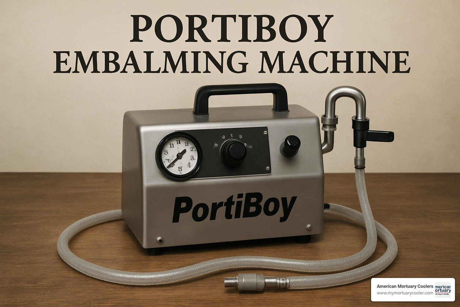 Beginner's Guide to Buying a Portiboy Embalming Machine - American Mortuary Coolers & Equipments