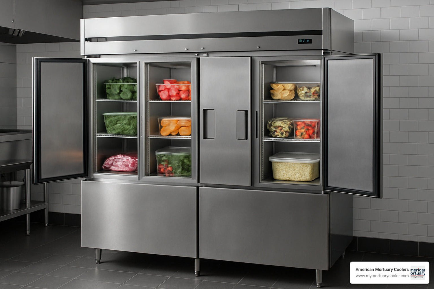 Beginner's Guide to Choosing a Commercial Freezer Refrigerator - American Mortuary Coolers & Equipments