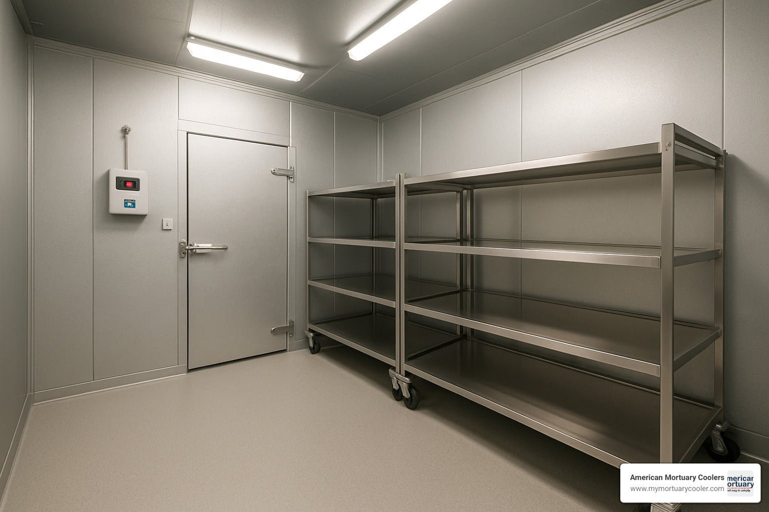Beginner's Guide to Choosing a Walk-In Cooler for Morgue Use - American Mortuary Coolers & Equipments
