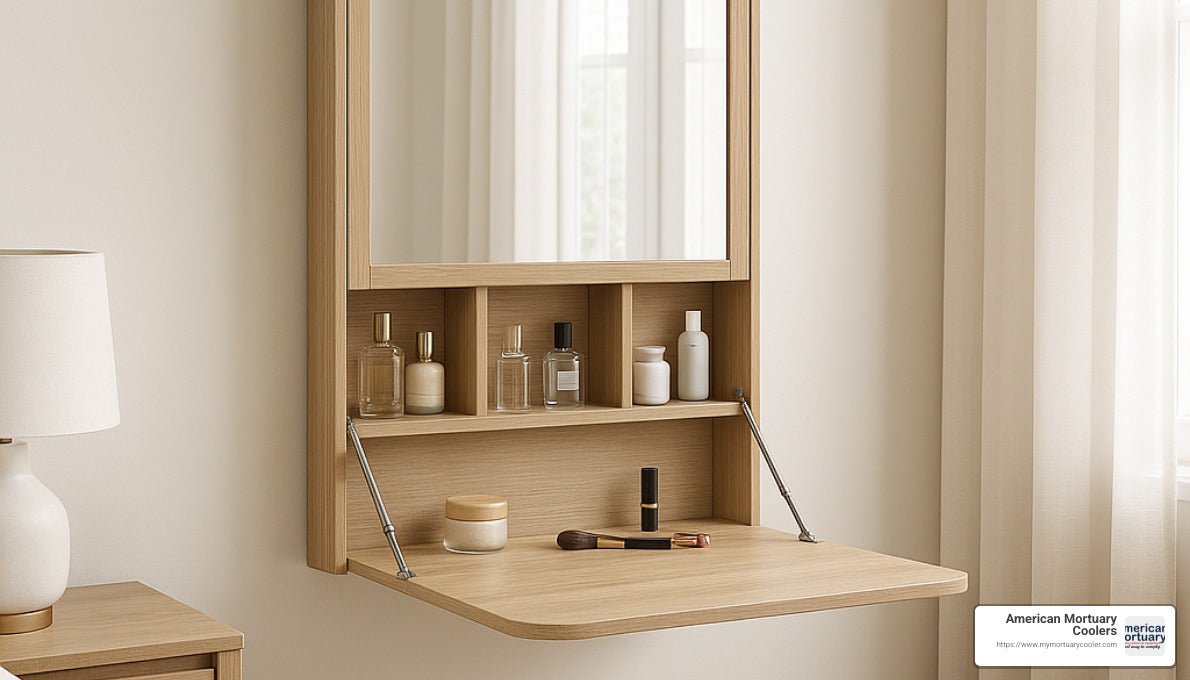 Beginner's Guide to Choosing the Best Foldable Dressing Table - American Mortuary Coolers & Equipments