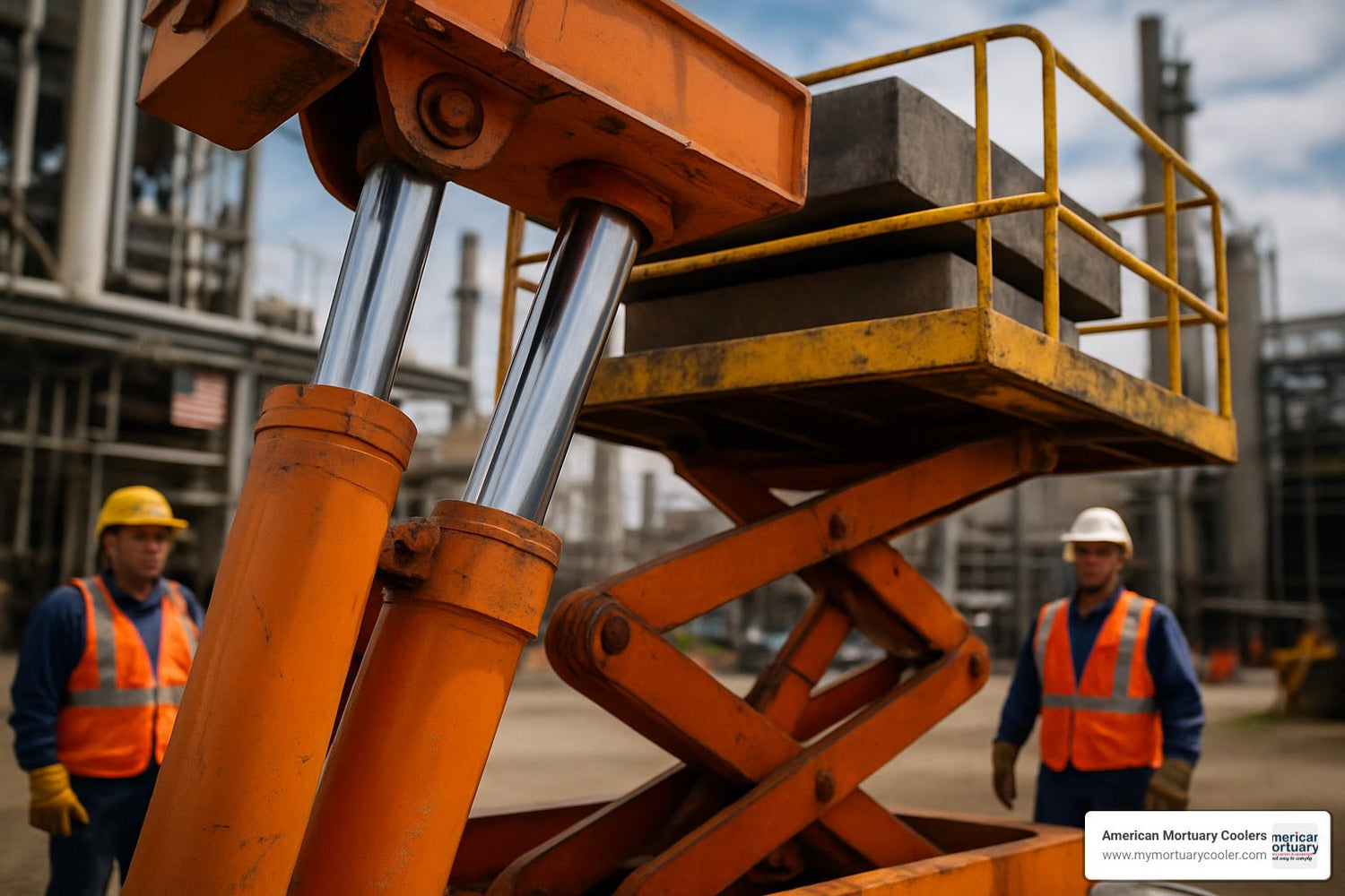 Beginner's Guide to Hydraulic Lifts - American Mortuary Coolers & Equipments